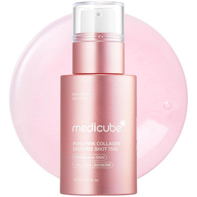 MEDICUBE  PDRN Pink Collagen Exosome Shot Serum 7,500 PPM (1.01oz)