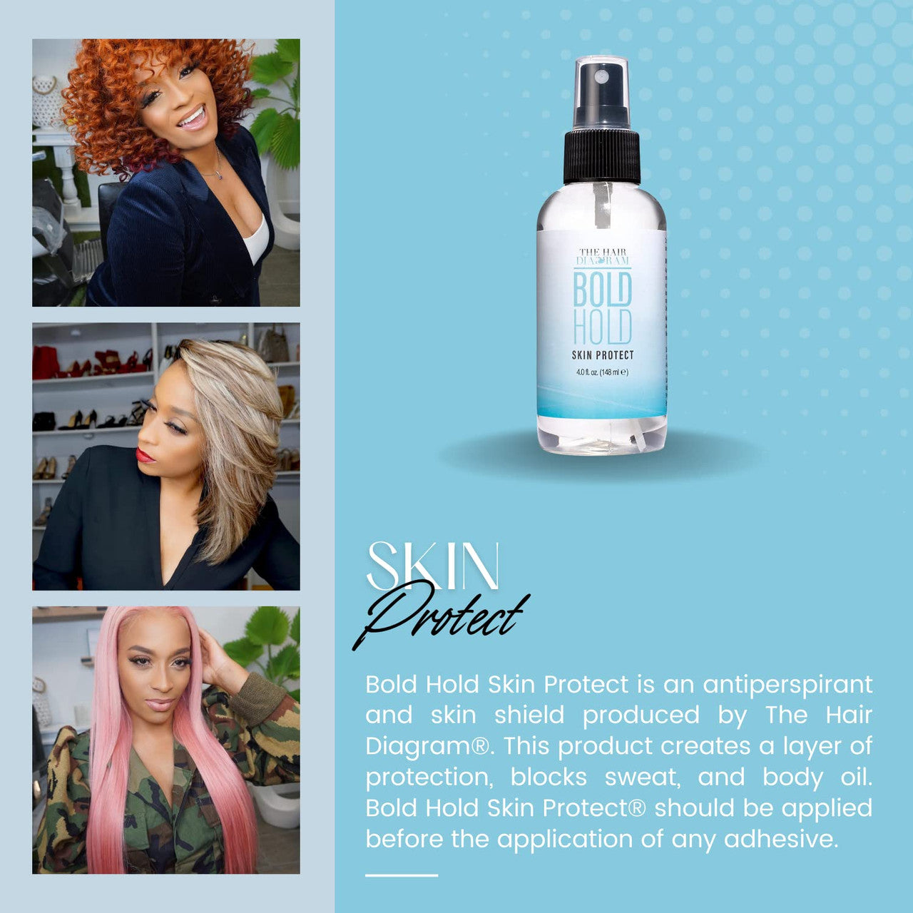 The Hair Diagram Bold Hold Skin Protectant (4 oz)