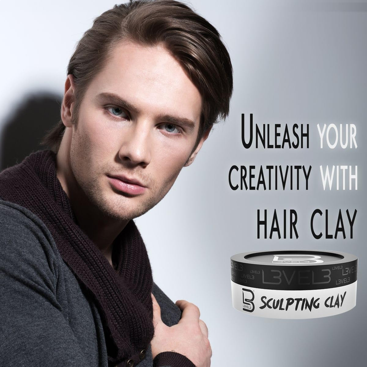 LEVEL 3 Hair Sculpting Clay (5.07oz)
