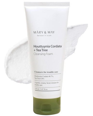 MARY & MAY Houttuynia Cordata Tea Tree Deep Clean Foam (5.07oz)