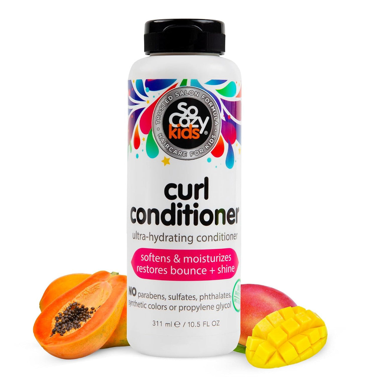 SO COZY Curl Conditioner Ultra Hydrating Cleanser for Kids (10.5oz)
