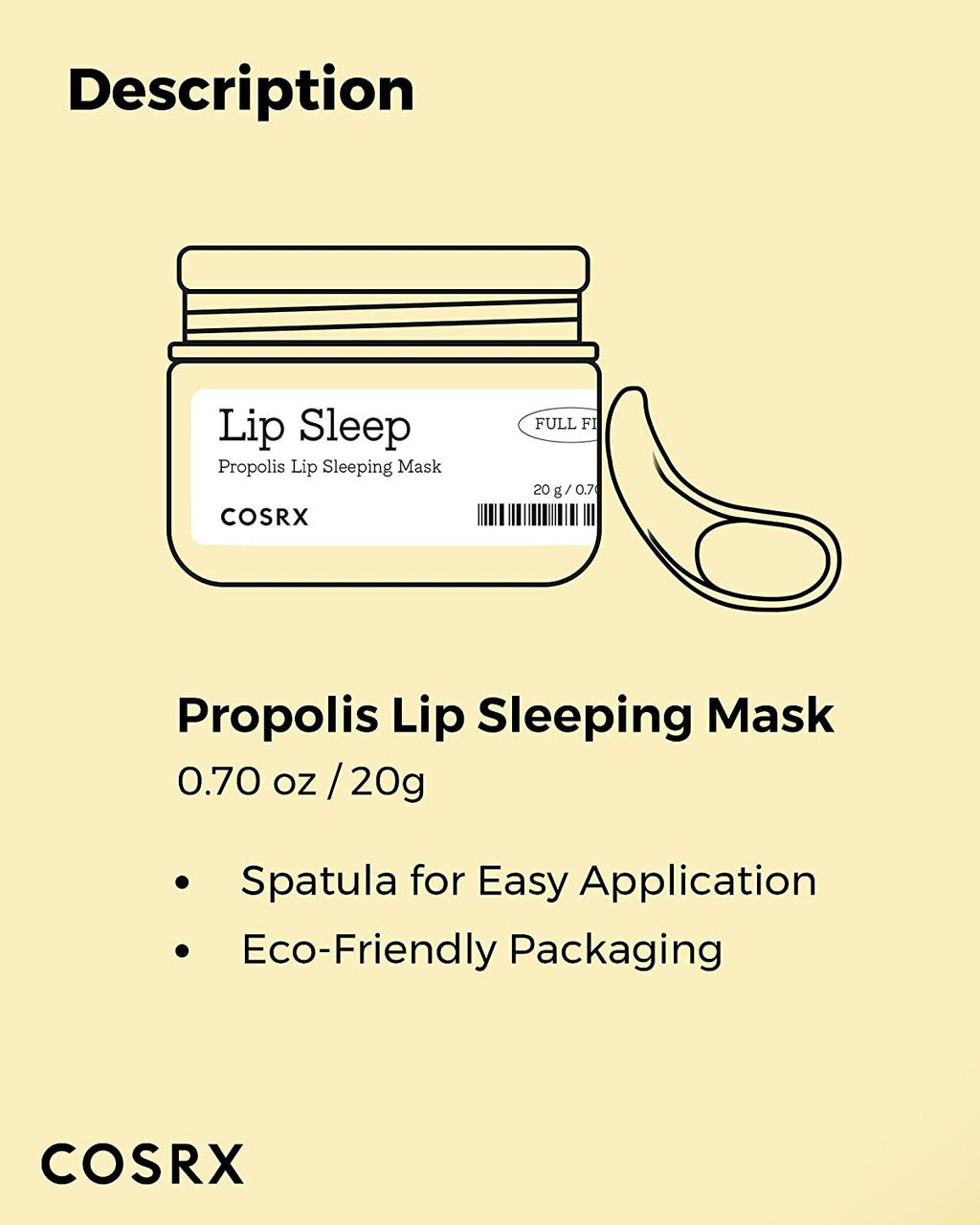 COSRX Propolis Lip Sleeping Mask