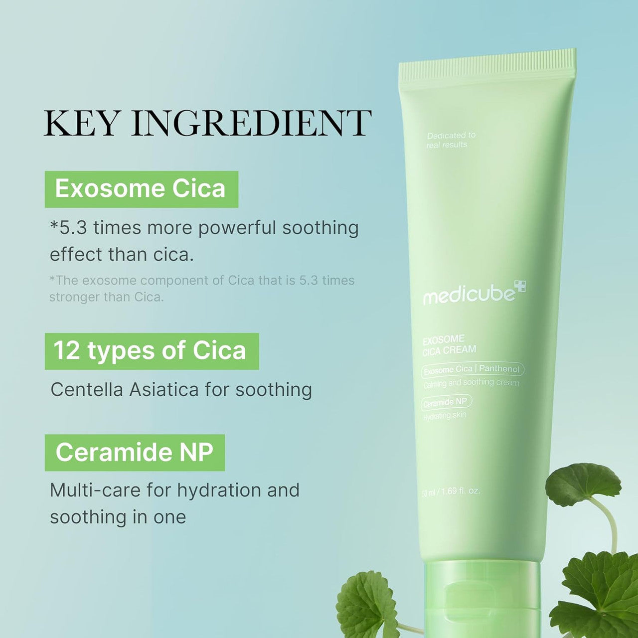 MEDICUBE Exosome Cica Calming Cream (1.69 oz)