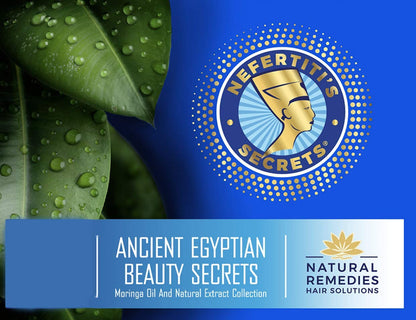 Nefertiti's Secrets Natural Moringa & Tea Tree Oil