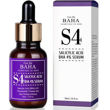 Cos De BAHA S4 Salicylic Acid BHA 4% Serum (1oz)