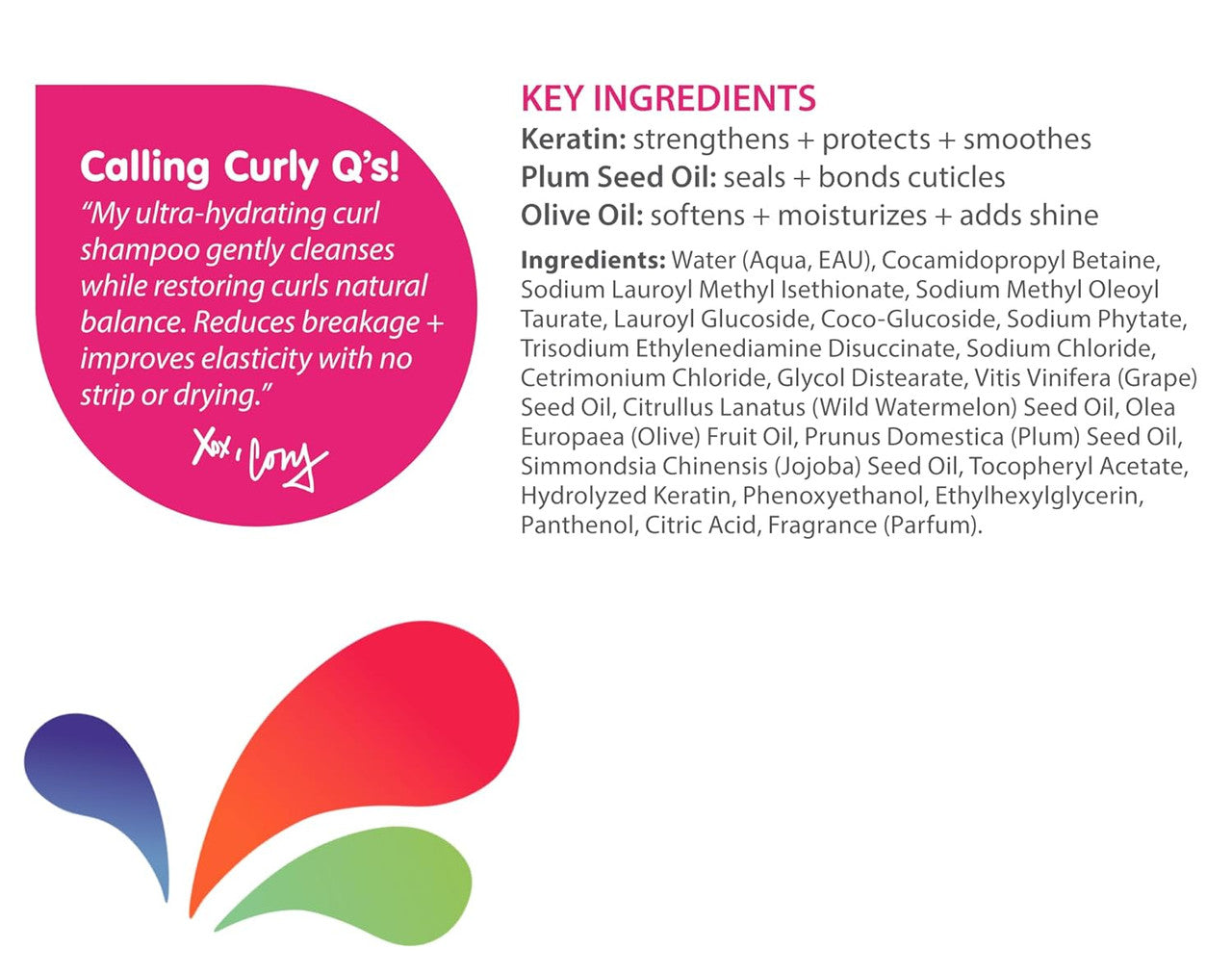 SO COZY Curl Shampoo Ultra Hydrating Cleanser for Kids (10.5oz)