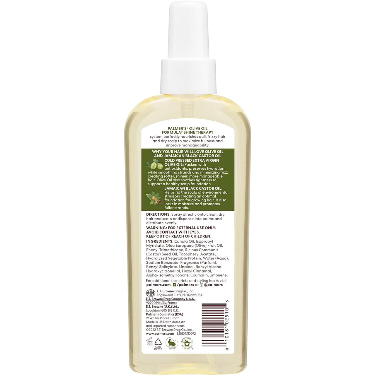 Palmer's Olive Oil Formula Shine Therapy Hair & Scalp Oil (5.1 oz)