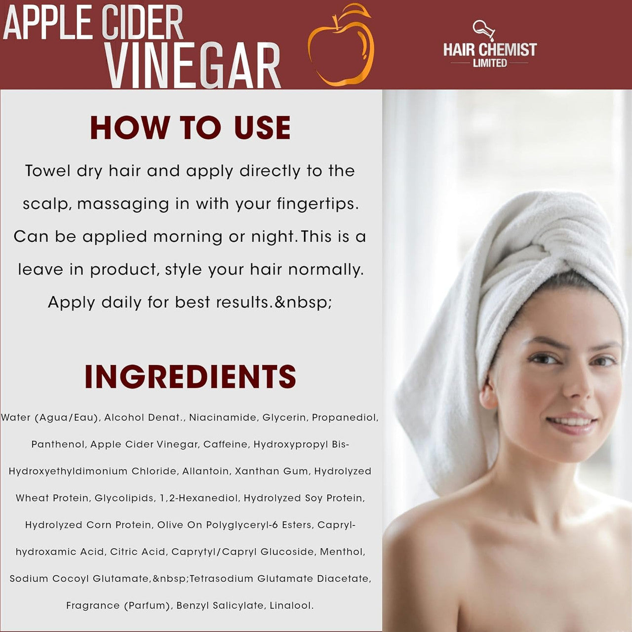 HAIR CHEMIST Apple Cider Revitalizing Scalp Stimulator (7.1oz)