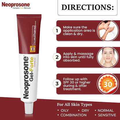 NEOPROSONE Skin Brightening Gel (1oz)