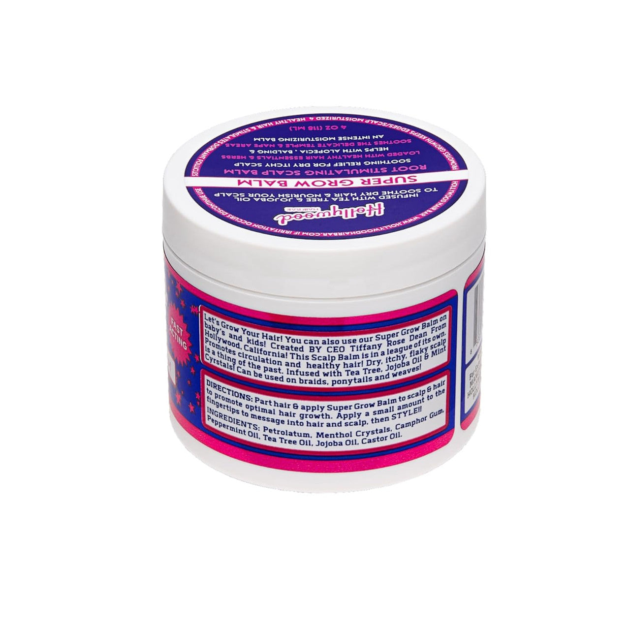Hollywood Hair Bar Super Grow Scalp Balm (4oz)