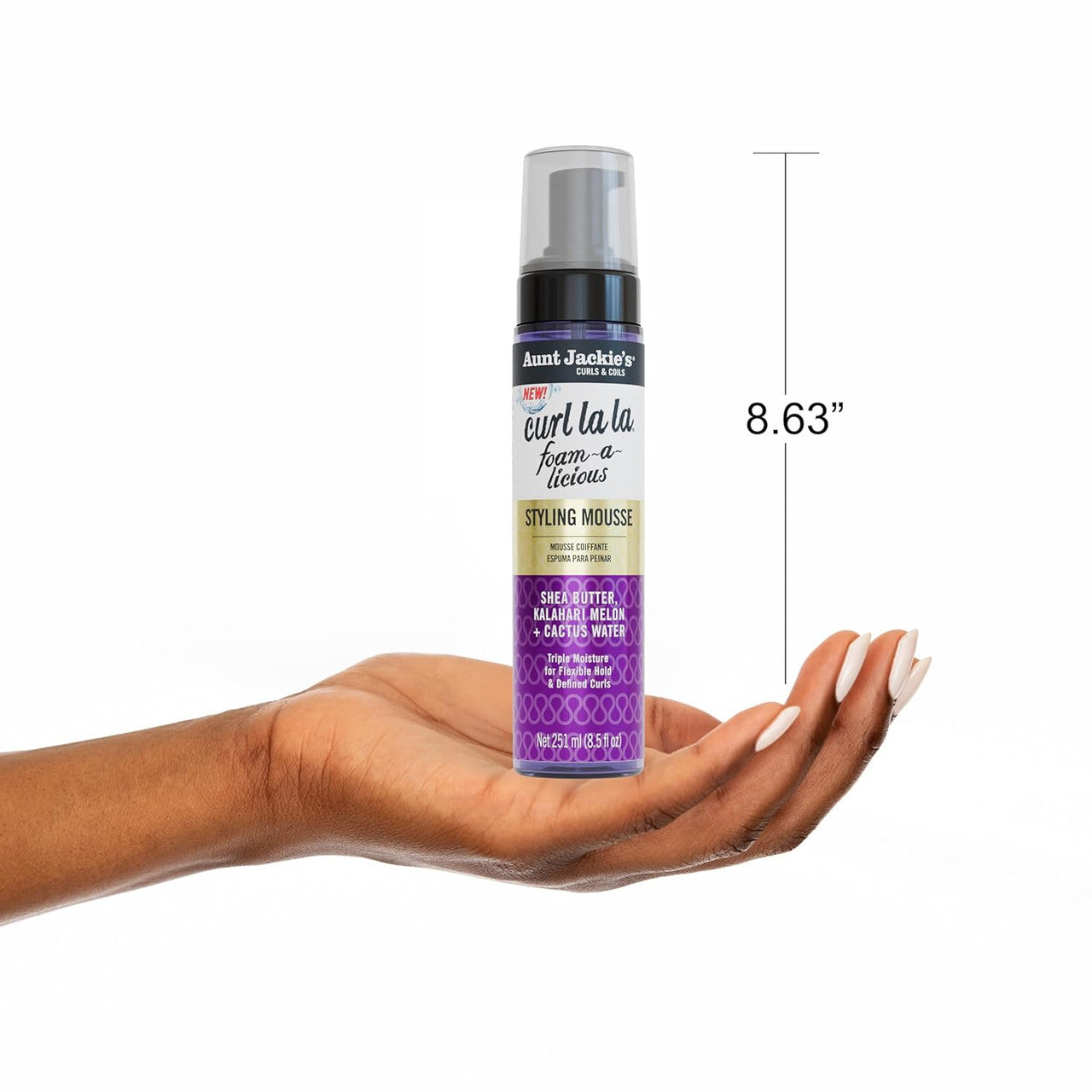 Aunt Jackie's Curl La La Styling Mousse (8.5oz)