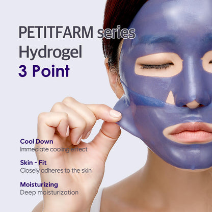 PETITFEE Agave Cooling Hydrogel Face Mask (1Sheet)