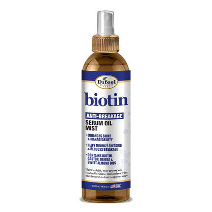 Difeel Biotin Anti-Breakage Serum Oil Mist (8oz)