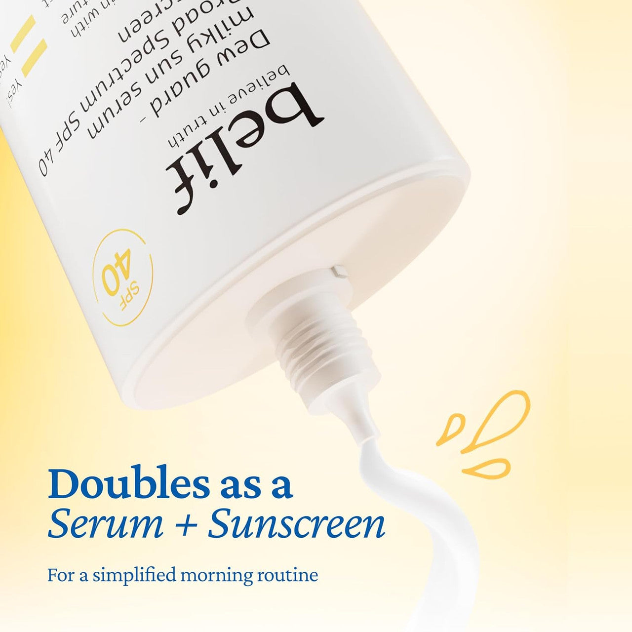 BELIF Milky Niacinamide Sunscreen SPF 40 (1.69oz)