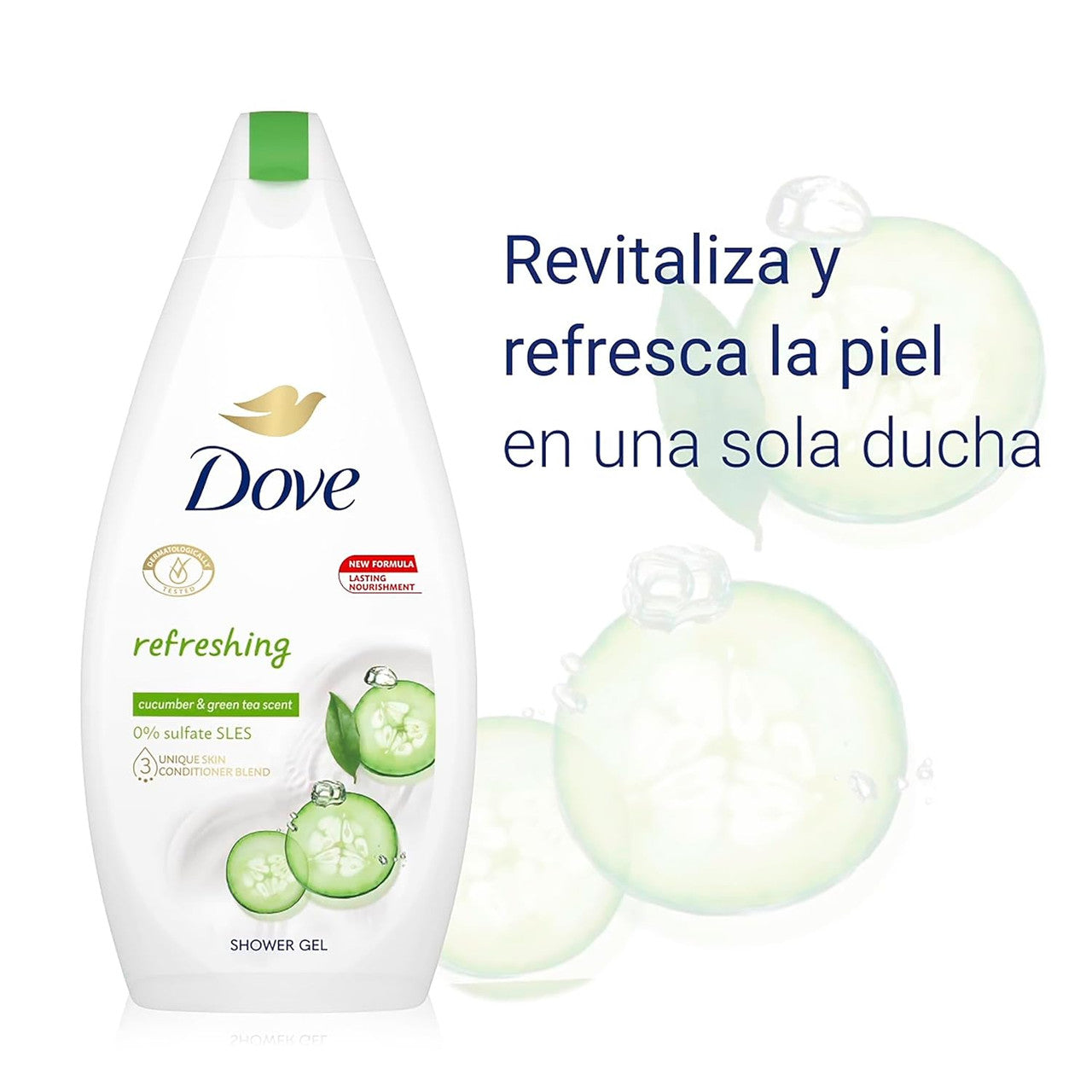 Dove Go Fresh Cucumber and Green Teal Body Wash (16.9oz)