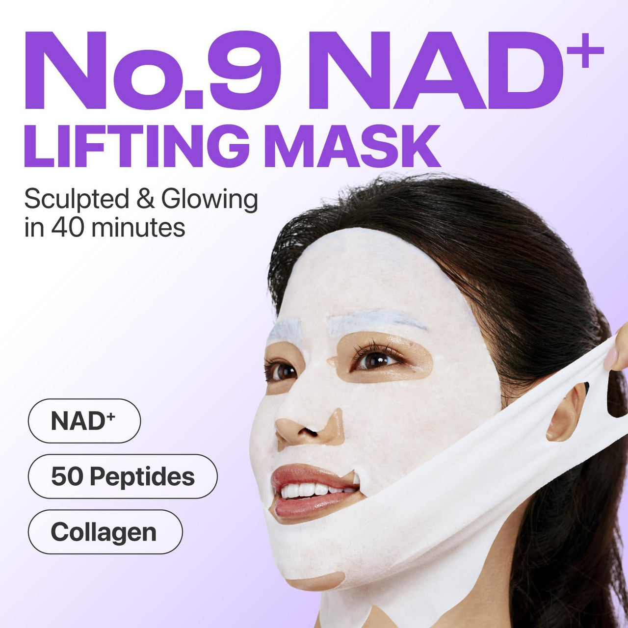 NUMBUZIN No.9+ NAD+ BIO Lifting Full Face Mask (1 Sheet)
