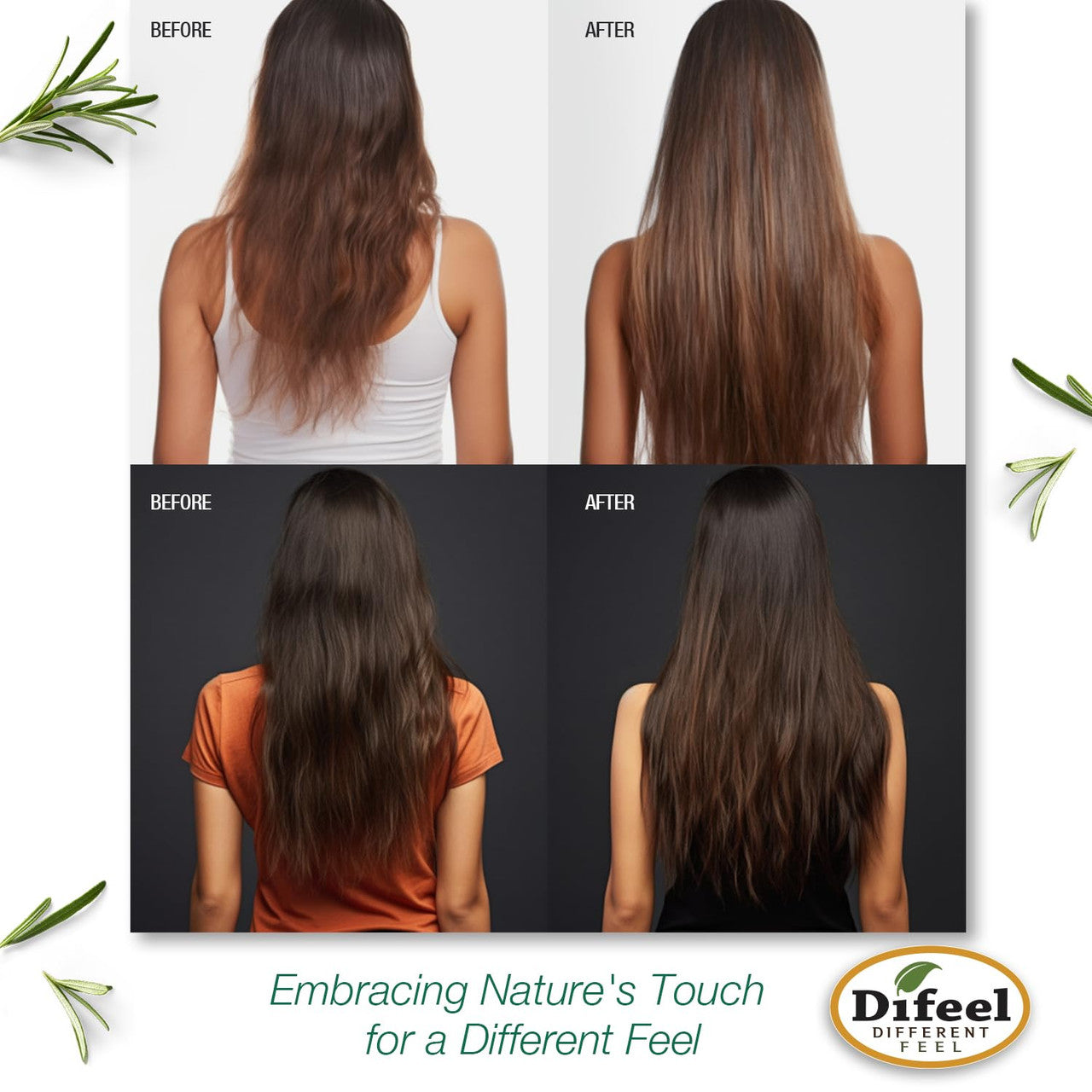 Difeel Rosemary Mint Strengthening Biotin Shampoo (33oz)