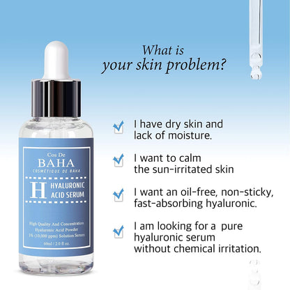 Cos De BAHA Hyaluronic Acid Serum (2oz)