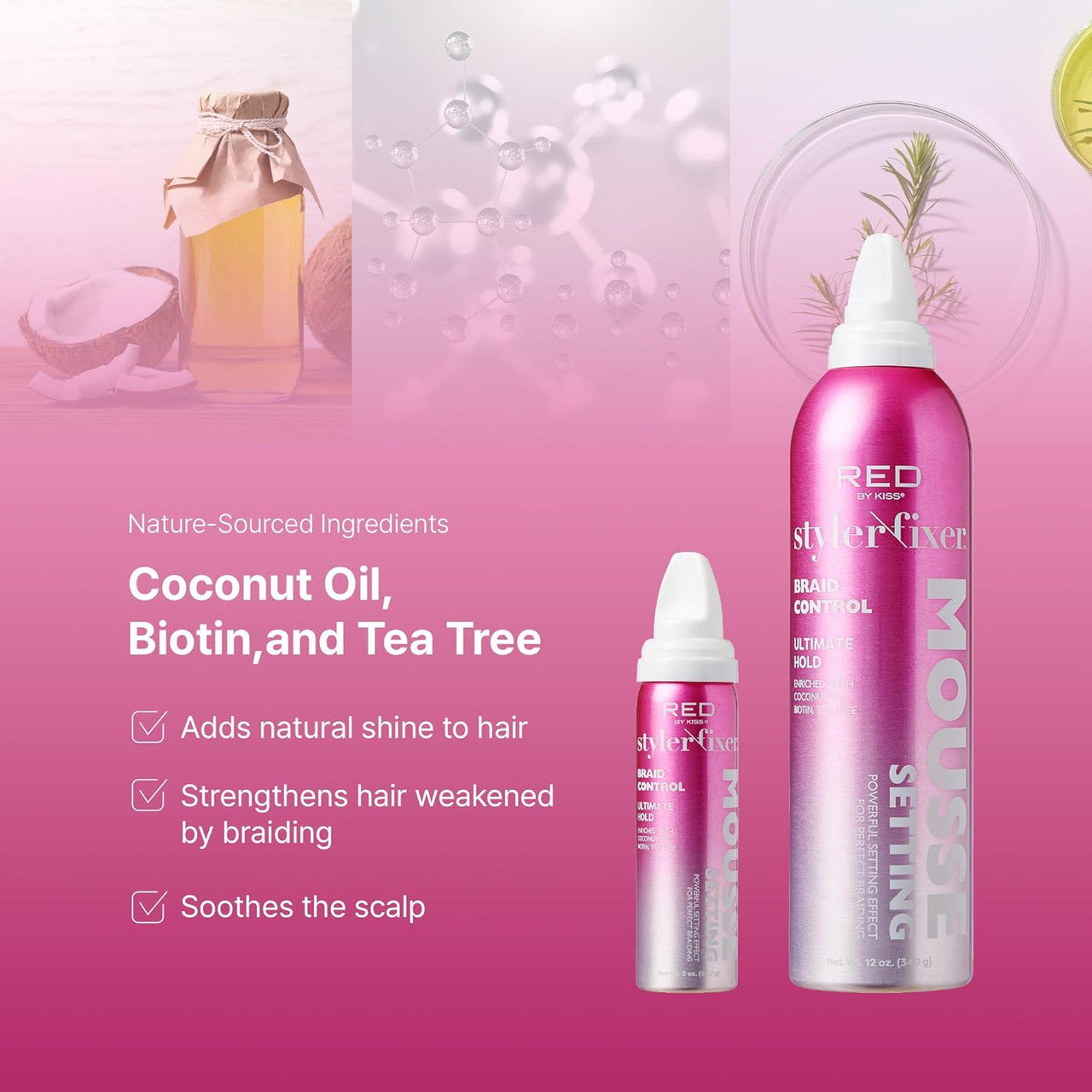 RED Styler Fixer Setting Mousse