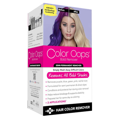 Color Oops  Bold Remover Kit (2 Applications)