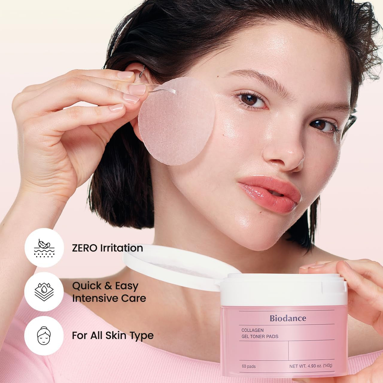 BIODANCE Collagen Gel Toner Pads (60 Pads)