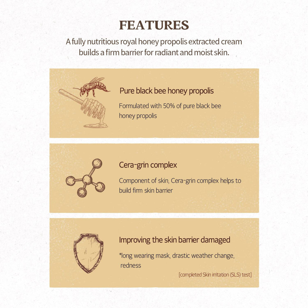 [SKINFOOD] Royal Honey Propolis Enrich Barrier Cream