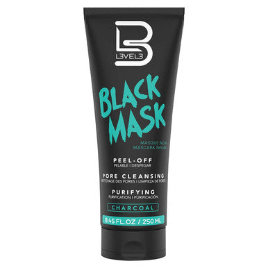 L3VEL3 Black Charcoal Peel Off Face Mask