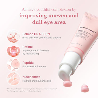 MEDICUBE PDRN Pink Peptide Eye Cream (1.01oz)