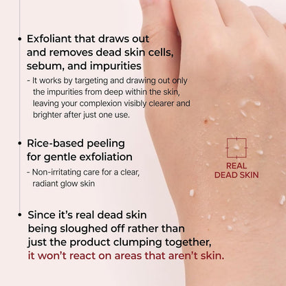DR. MELAXIN Peel Shot Glow Black Rice Peeling Ampoule (80ml)