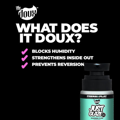 The Doux Just Glaze Silkening Fluid (2 oz)