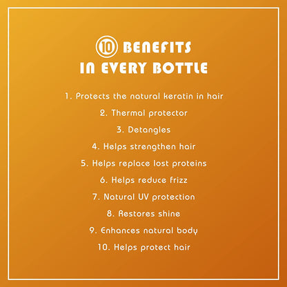 It's a 10 Miracle Leave-In Plus Keratin