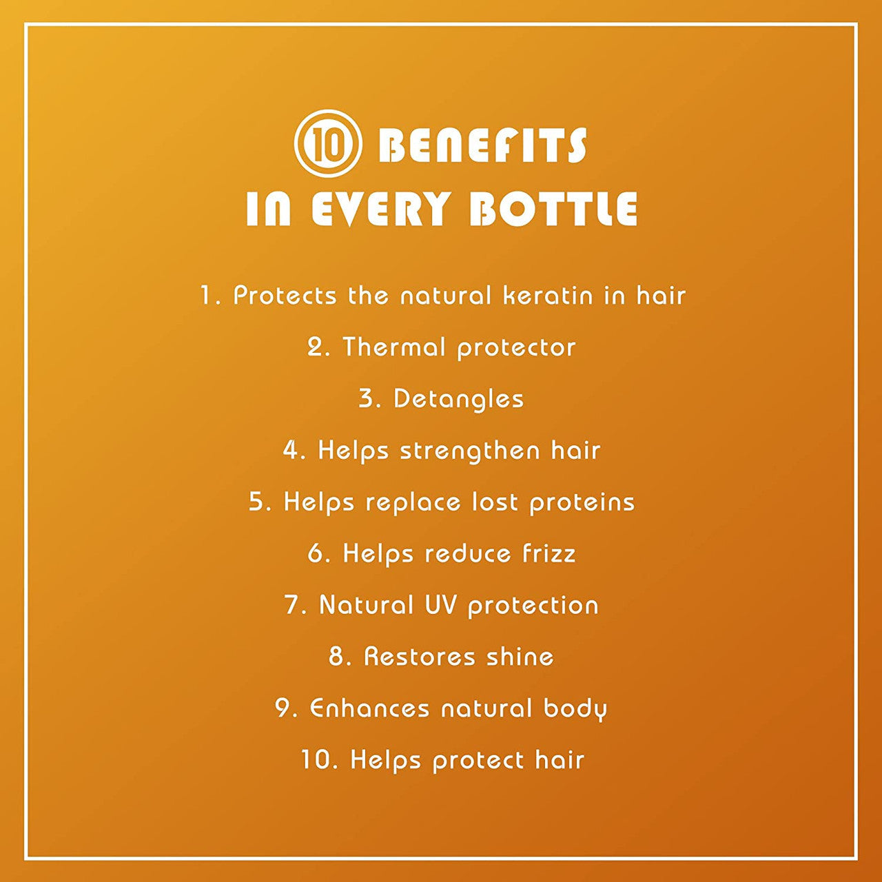It's a 10 Miracle Leave-In Keratin for Blondes