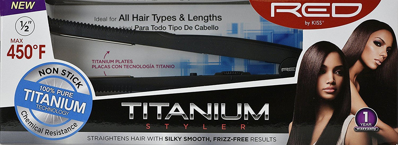 RED Titanium Styler Flat Iron