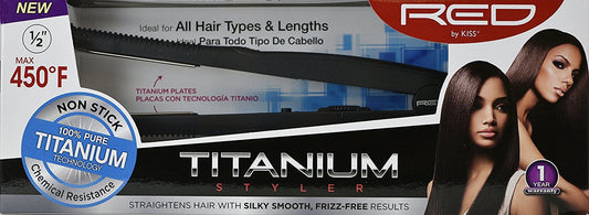 RED Titanium Styler Flat Iron