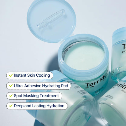 TORRIDEN DIVE-IN Vegan Hyaluronic Acid Toner Pads (80 pads)