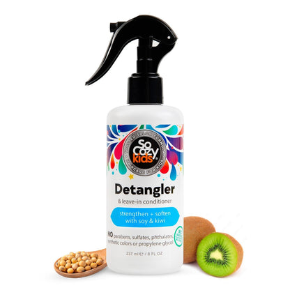 SO COZY Detangler & Leave In Conditioner Spray for Kids (8oz)