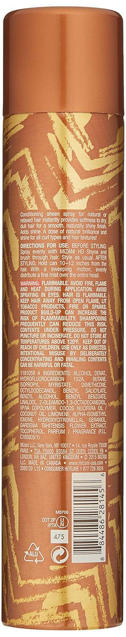 MIZANI Hd Shine Lightweight Hairspray (9oz)