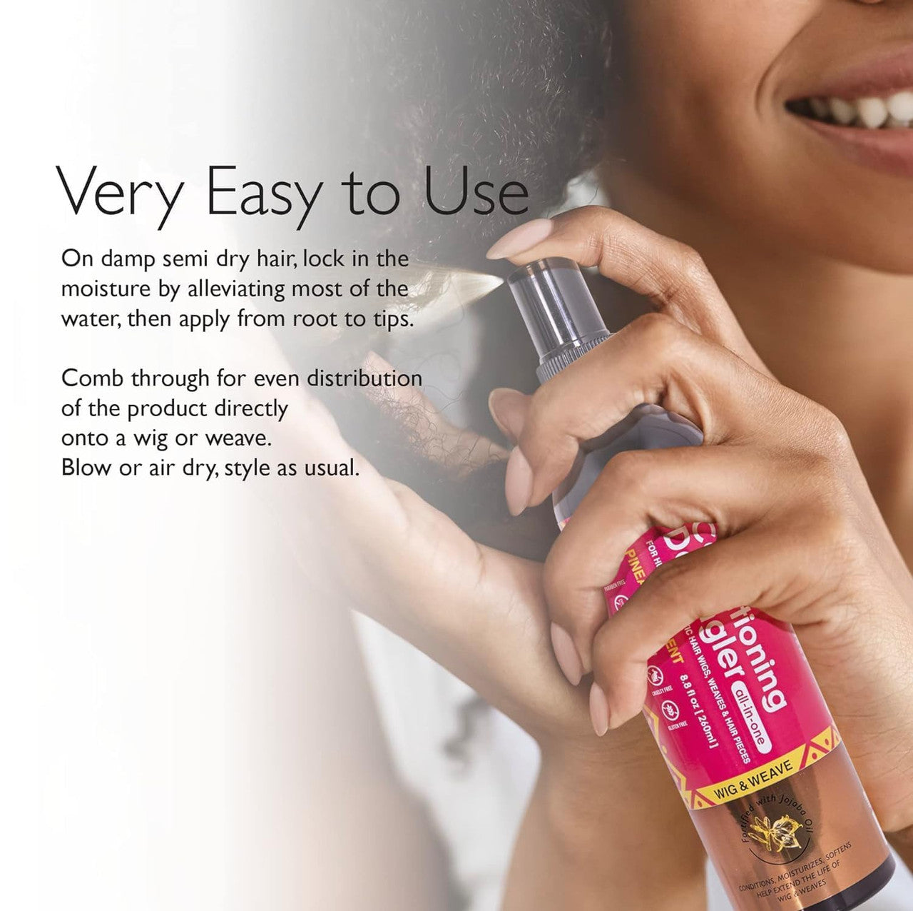 ESHA Wig & Weave Leave-In Conditioner & Detangler