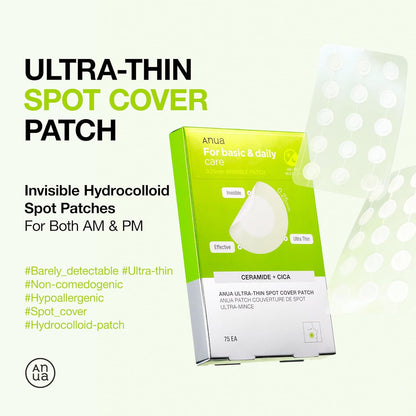 Anua Ultra Thin Spot Cover Patch (75 EA)