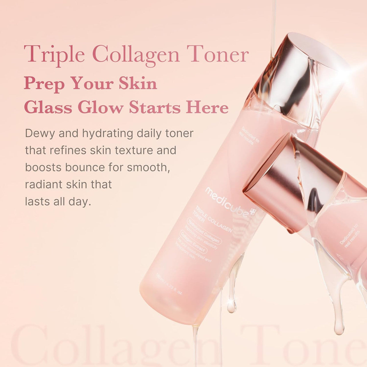 MEDICUBE Triple Collagen Toner(4.73 oz)
