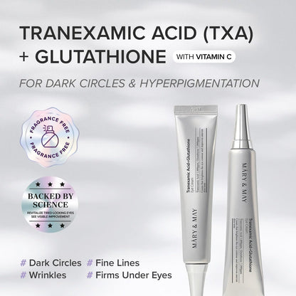 MARY & MAY Tranexamic Acid + Glutathione Eye Cream (Mini)