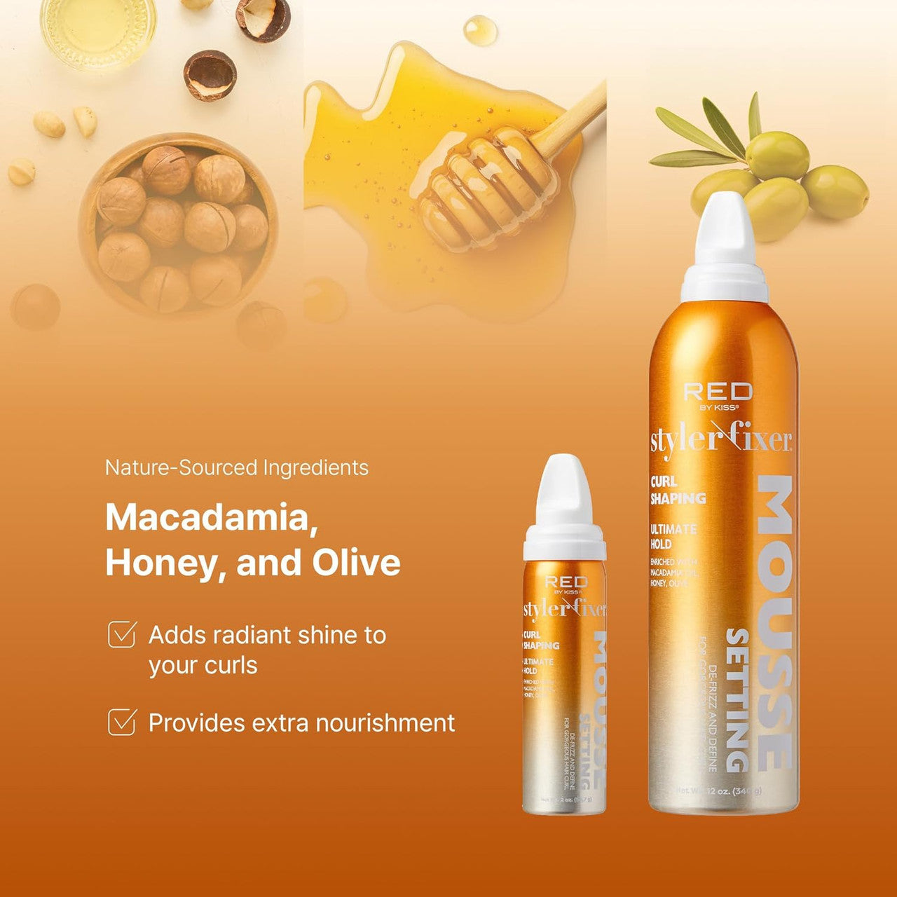 RED Styler Fixer Setting Mousse