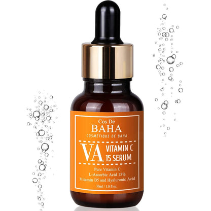 Cos De BAHA VA Vitamin C 15% Ascorbic Acid Serum (1oz)
