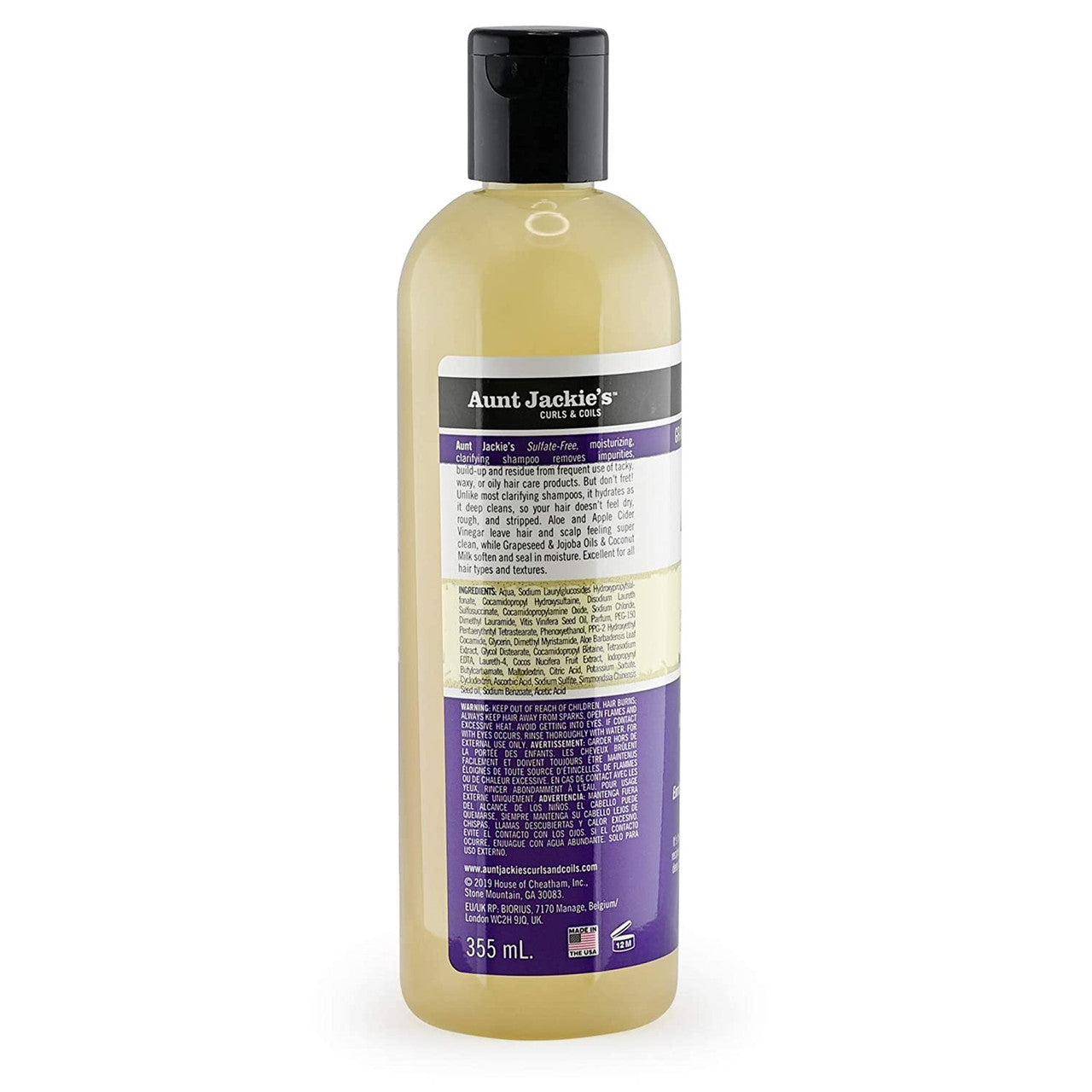 Aunt Jackie's Grapeseed Power Wash Shampoo