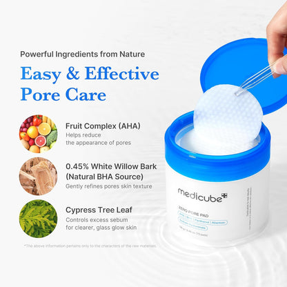 MEDICUBE  Zero Pore Pads 2.0 (70 pads)