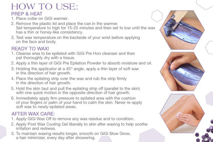 GIGI Relaxing Lavender Hard Wax Beads