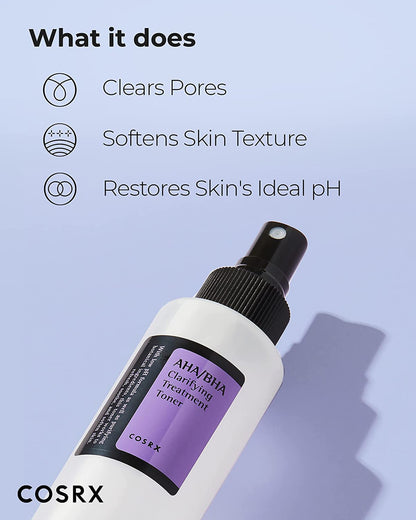 COSRX  AHA/BHA Clarifying Treatment Toner (5 oz)