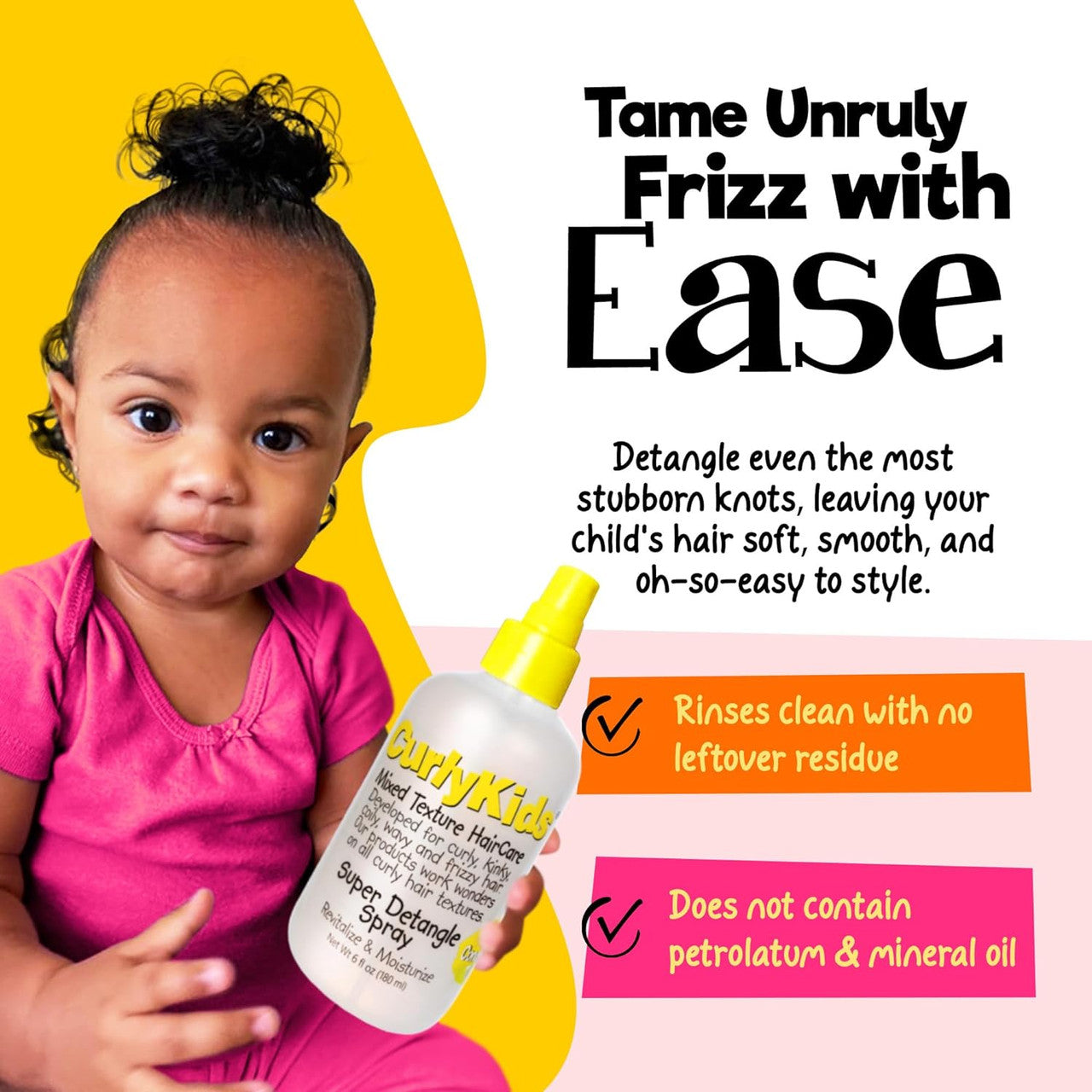 CurlyKids Super Detangle Spray