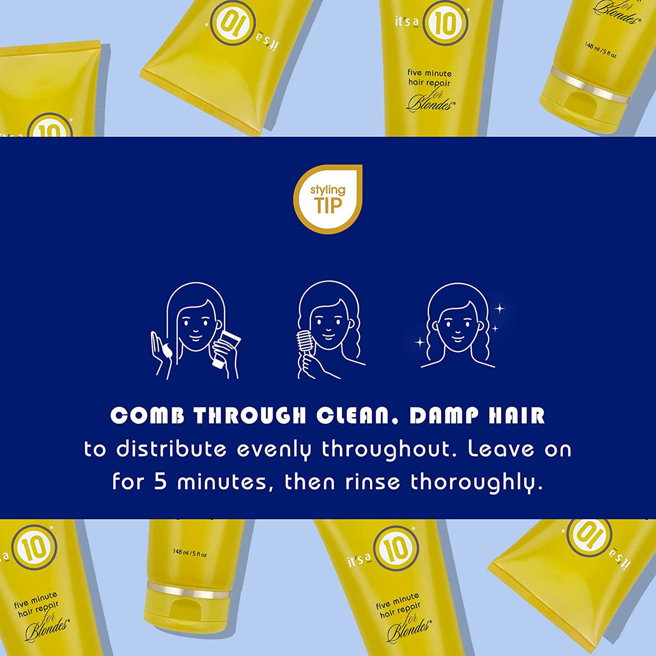 It's a 10 Haircare Five Minute Hair Repair for Blondes