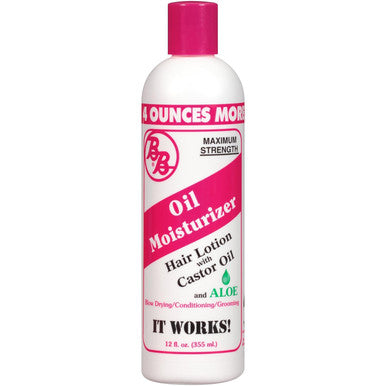 BRONNER BROS Oil Moisterizer Hair Lotion (12 oz)